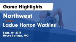 Northwest  vs Ladue Horton Watkins  Game Highlights - Sept. 19, 2019