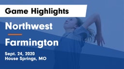 Northwest  vs Farmington  Game Highlights - Sept. 24, 2020