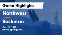 Northwest  vs Seckman Game Highlights - Oct. 27, 2020