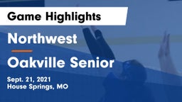 Northwest  vs Oakville Senior  Game Highlights - Sept. 21, 2021