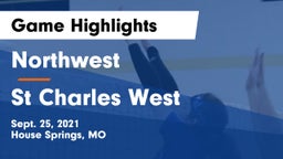 Northwest  vs St Charles West Game Highlights - Sept. 25, 2021