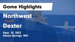 Northwest  vs Dexter  Game Highlights - Sept. 10, 2022