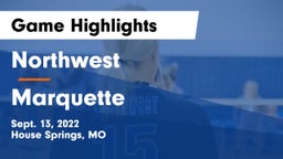 Northwest  vs Marquette  Game Highlights - Sept. 13, 2022