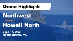 Northwest  vs Howell North Game Highlights - Sept. 17, 2022