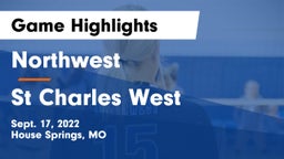 Northwest  vs St Charles West Game Highlights - Sept. 17, 2022