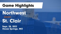 Northwest  vs St. Clair  Game Highlights - Sept. 28, 2022