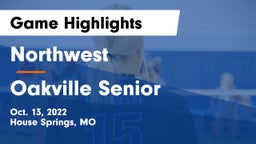Northwest  vs Oakville Senior  Game Highlights - Oct. 13, 2022