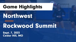 Northwest  vs Rockwood Summit  Game Highlights - Sept. 7, 2023