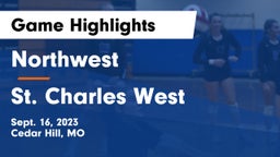 Northwest  vs St. Charles West  Game Highlights - Sept. 16, 2023