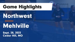 Northwest  vs Mehlville  Game Highlights - Sept. 28, 2023