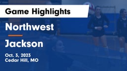 Northwest  vs Jackson  Game Highlights - Oct. 3, 2023