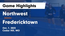 Northwest  vs Fredericktown  Game Highlights - Oct. 7, 2023