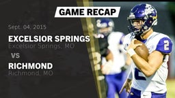 Recap: Excelsior Springs  vs. Richmond  2015