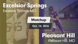 Matchup: Excelsior Springs Hi vs. Pleasant Hill  2016