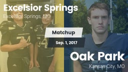 Matchup: Excelsior Springs Hi vs. Oak Park  2017