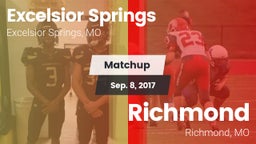 Matchup: Excelsior Springs Hi vs. Richmond  2017