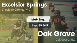 Matchup: Excelsior Springs Hi vs. Oak Grove  2017