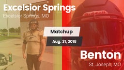 Matchup: Excelsior Springs Hi vs. Benton  2018