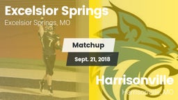 Matchup: Excelsior Springs Hi vs. Harrisonville  2018