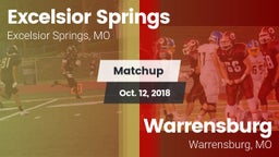 Matchup: Excelsior Springs Hi vs. Warrensburg  2018