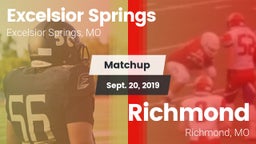 Matchup: Excelsior Springs Hi vs. Richmond  2019
