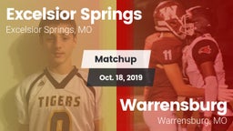 Matchup: Excelsior Springs Hi vs. Warrensburg  2019
