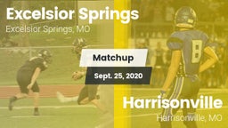 Matchup: Excelsior Springs Hi vs. Harrisonville  2020