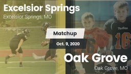 Matchup: Excelsior Springs Hi vs. Oak Grove  2020
