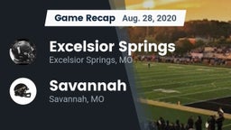 Recap: Excelsior Springs  vs. Savannah  2020