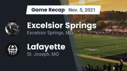 Recap: Excelsior Springs  vs. Lafayette  2021