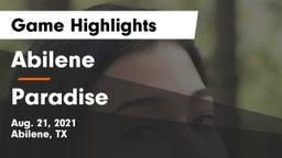 Abilene  vs Paradise  Game Highlights - Aug. 21, 2021