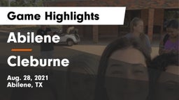 Abilene  vs Cleburne  Game Highlights - Aug. 28, 2021