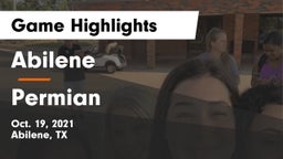 Abilene  vs Permian  Game Highlights - Oct. 19, 2021