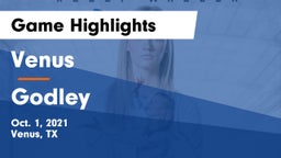 Venus  vs Godley  Game Highlights - Oct. 1, 2021