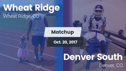 Matchup: Wheat Ridge High vs. Denver South  2017