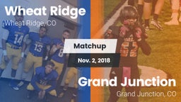 Matchup: Wheat Ridge High vs. Grand Junction  2018