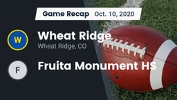 Recap: Wheat Ridge  vs. Fruita Monument HS 2020