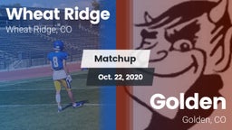 Matchup: Wheat Ridge High vs. Golden  2020