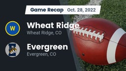 Recap: Wheat Ridge  vs. Evergreen  2022