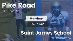 Matchup: Pike Road Schools vs. Saint James School 2018