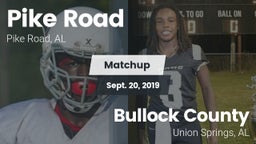 Matchup: Pike Road Schools vs. Bullock County  2019