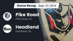 Recap: Pike Road  vs. Headland  2019