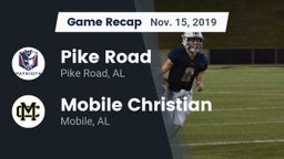 Recap: Pike Road  vs. Mobile Christian  2019