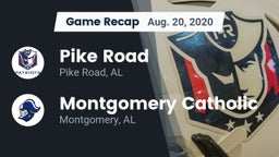 Recap: Pike Road  vs. Montgomery Catholic  2020