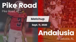 Matchup: Pike Road Schools vs. Andalusia  2020