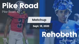 Matchup: Pike Road Schools vs. Rehobeth  2020