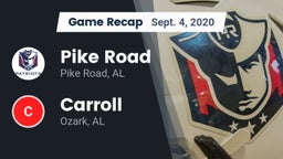 Recap: Pike Road  vs. Carroll   2020