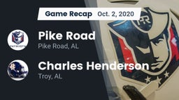 Recap: Pike Road  vs. Charles Henderson  2020