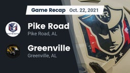 Recap: Pike Road  vs. Greenville  2021