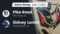 Recap: Pike Road  vs. Sidney Lanier  2022